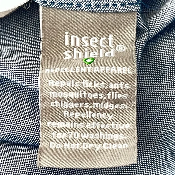 Toad & Co Shirt Men Size XL Blue Cotton Blend Guide Outdoors Fishing Hiking - Picture 8 of 10